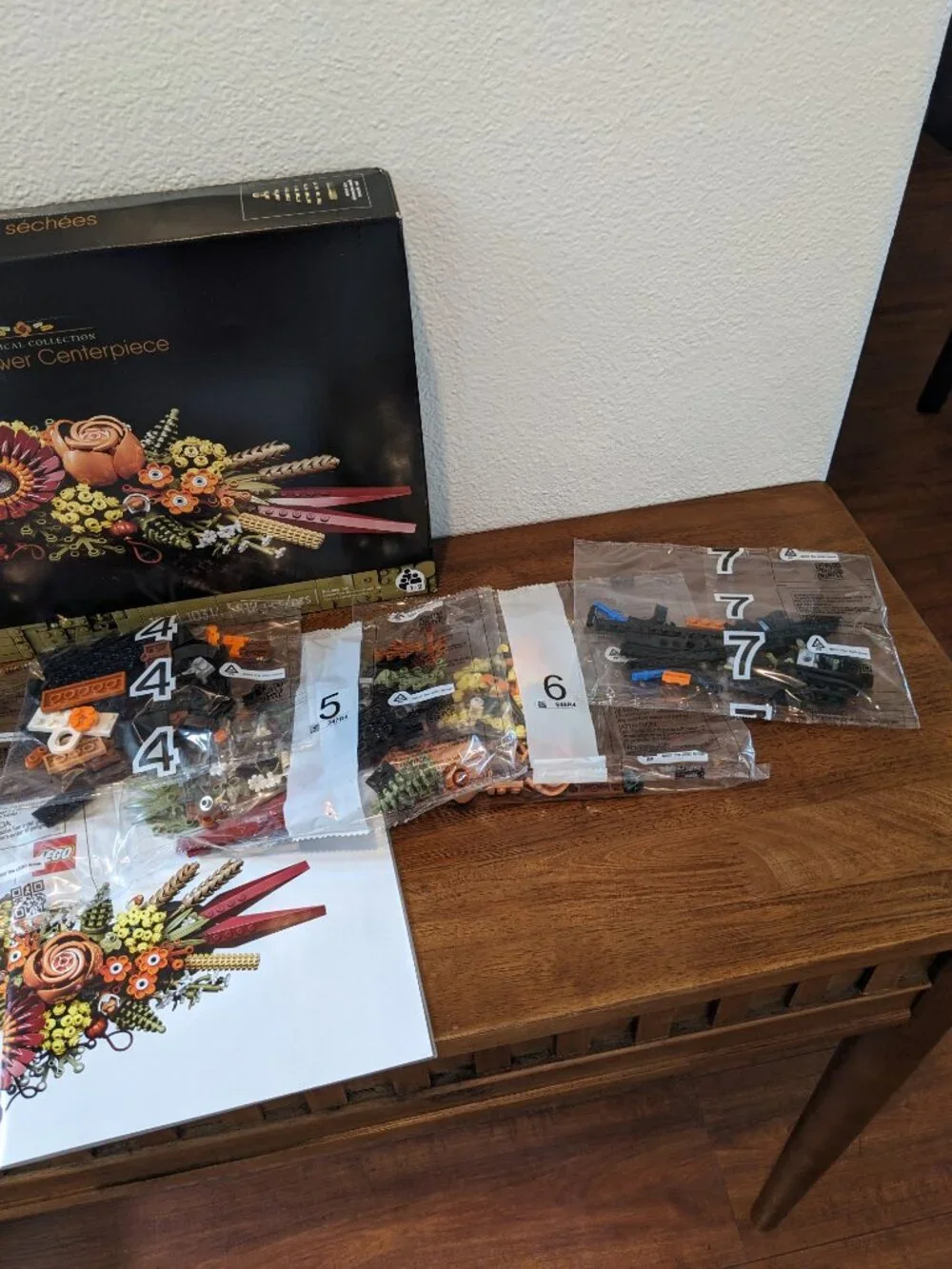 LEGO Botanicals Set #10314 Dried Flower Centerpiece - New in Opened/Damaged Box
